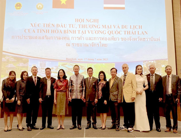 สมาคมฯ ร่วมงาน Promotion of Trade-Investment-Tourism Coorperation between Hoa Binh Province and Thailand