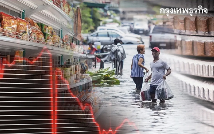 น้ำท่วมฉุดค้าปลีกวูบพันล้าน แนะรัฐเตรียมพร้อมระบบจัดการอุทกภัยในอนาคต