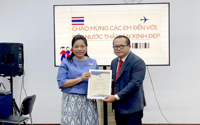 สถานกงสุลใหญ่ ณ นครโฮจิมินห์ จัดกิจกรรมร่วมกับ Center for Foreign Affairs and Languages Training (CEFALT)