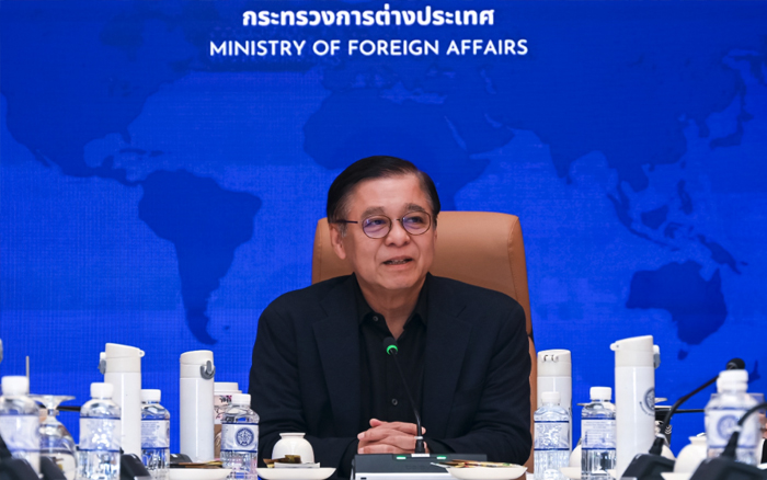 รัฐมนตรีว่าการกระทรวงการต่างประเทศเป็นประธานการประชุมของศูนย์ติดตามสถานการณ์เพื่อประเมินสถานการณ์ความตึงเครียดในตะวันออกกลาง (War Room)