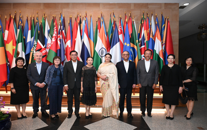 รองนายกรัฐมนตรีและรัฐมนตรีว่าการกระทรวงการต่างประเทศหารือกับเอกอัครราชทูตสาธารณรัฐอินเดียประจำประเทศไทย