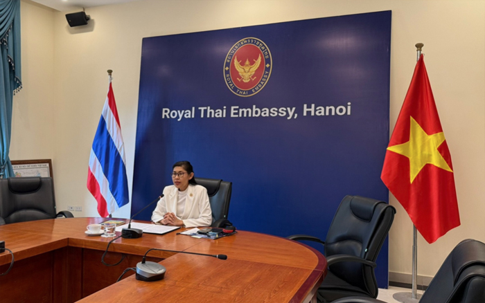 เอกอัครราชทูต ณ กรุงฮานอย เป็นประธานกล่าวเปิดการประชุมใหญ่สามัญประจำปีหอการค้าและอุตสาหกรรมไทยในเวียดนาม (ThaiCham)