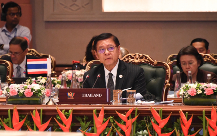 รองนายกรัฐมนตรีและรัฐมนตรีว่าการกระทรวงการต่างประเทศเข้าร่วมและกล่าวถ้อยแถลงในการประชุมรัฐมนตรีต่างประเทศ BRICS และประเทศหุ้นส่วน ประจำปี 2569