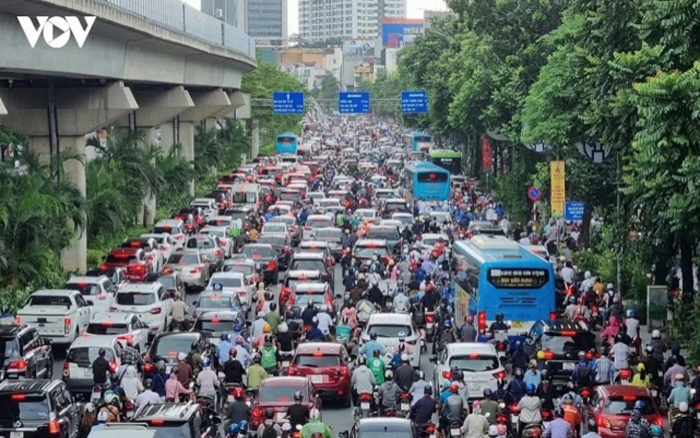 ฮานอยนําร่องการเก็บค่าผ่านทางสําหรับยานพาหนะส่วนบุคคลที่เข้าสู่ใจกลางเมือง
