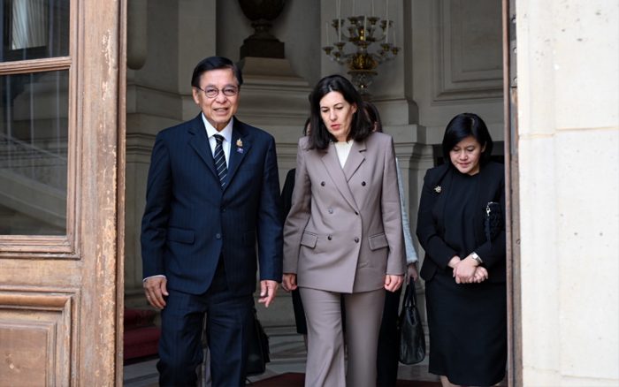 รองนายกรัฐมนตรีและรัฐมนตรีว่าการกระทรวงการต่างประเทศ พบหารือกับที่ปรึกษาประธานาธิบดีสาธารณรัฐฝรั่งเศสสำหรับภูมิภาคอเมริกา เอเชีย และโอเชียเนีย ณ ทำเนียบประธานาธิบดี