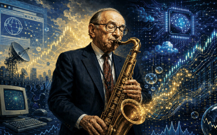 บนท่วงทำนองของ Greenspan จาก DotCom สู่ AI Boom