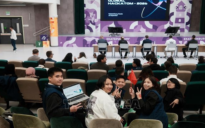 คณะผู้แทนเวียดนามคนแรกเข้าแข่งขันในรอบชิงชนะเลิศนานาชาติ Global HackAtom 2026