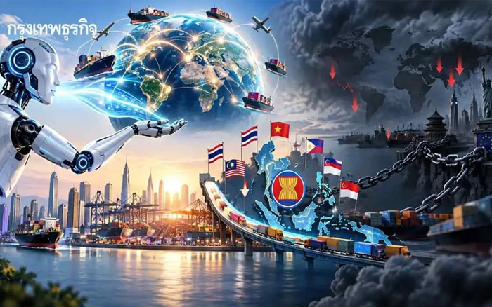 'WTO' ชี้ ‘เอไอ’ต่อลมหายใจการค้าโลกโตสวนปัจจัยลบ 'IMF'ชี้อาเซียนเสี่ยงพึ่งพานอกภูมิภาค
