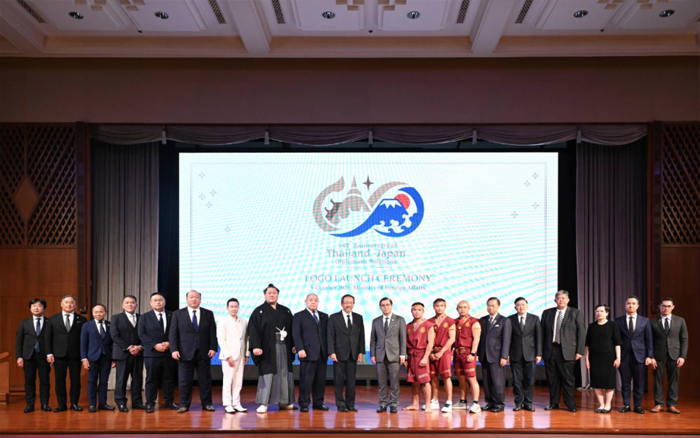 เปิดตัวตราสัญลักษณ์เพื่อเฉลิมฉลองวาระครบรอบ 140 ปี การสถาปนาความสัมพันธ์ทางการทูตไทย-ญี่ปุ่น