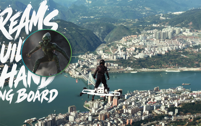 หนุ่มจีนสร้าง Hoverboard บินได้! ใช้ AI วิเคราะห์-โค้ชฝึกบิน อินสไปร์ ‘กรีนก็อบลิน Spider-Man’