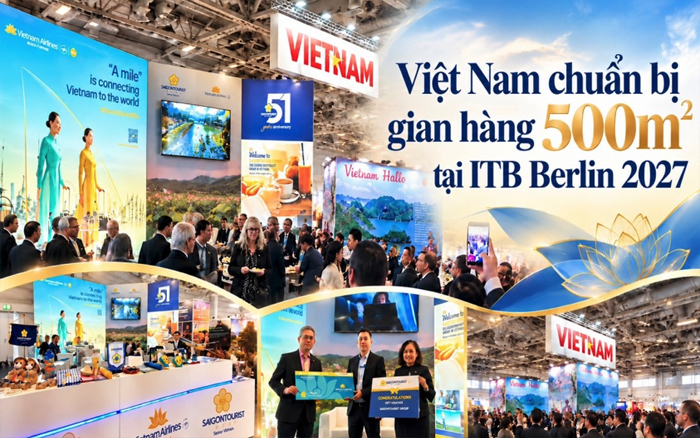 บริษัทเวียดนามส่งเสริมการท่องเที่ยวที่ ITB Berlin 2027