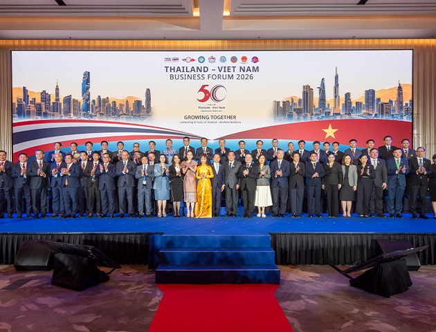 ผู้นำเวียดนาม-ไทย ร่วมแสดงวิสัยทัศน์งาน Thailand–Vietnam Business Forum 2026 เฉลิมฉลอง 50 ปีความสัมพันธ์ทางการทูต