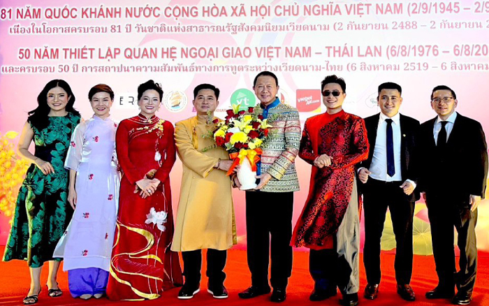 สมาคมฯ ร่วมงานเฉลิมฉลองครบรอบ 81 ปี วันชาติเวียดนาม และครบรอบ 50 ปี ความสัมพันธ์ทางการทูตเวียดนาม-ไทย จังหวัดอุดรธานี